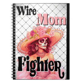 Brustkrebs Bewusstsein Zucker Schädel Notizblock