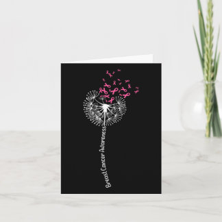 Brustkrebs-Bewusstseins-Blume Rosa Überlebender En Karte