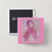 Brustkrebs-Bewusstseins-Button Button (Vorne & Hinten)
