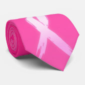 Brustkrebs-Bewusstseins-Krawatte Krawatte (Gerollt)