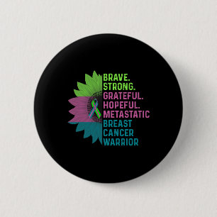 Brustkrebs-Bewusstseins-Krieger  Button