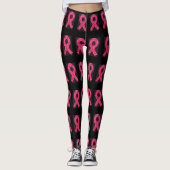 Brustkrebs-Bewusstseins-Leggings Leggings (Vorderseite)