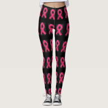 Brustkrebs-Bewusstseins-Leggings