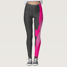 Brustkrebs-Bewusstseins-Leggings