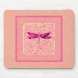 Brustkrebs-Bewusstseins-Libelle Mousepad