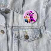 Brustkrebs-Bewusstseins-Monat, Rosie der Button (Beispiel)