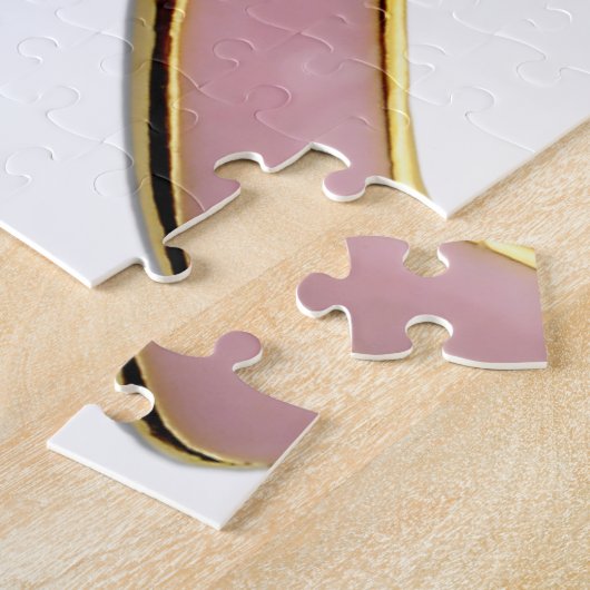 Brustkrebs-Bewusstseins-Schmetterling Puzzle (Seite)