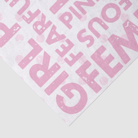 Brustkrebs-Bewusstseins-Seidenpapier Seidenpapier (Detail)