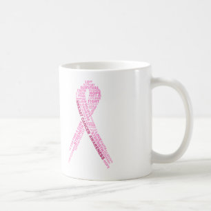 Brustkrebs-Bewusstseins-Tasse Kaffeetasse