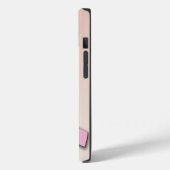 Brustkrebs-Bewusstseinsband Case-Mate iPhone Hülle (Rückseite / Links)