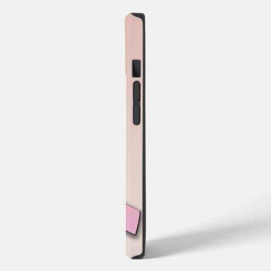 Brustkrebs-Bewusstseinsband Case-Mate iPhone Hülle (Rückseite / Links)