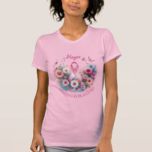 Brustkrebs-Bewusstseinsband T-Shirt