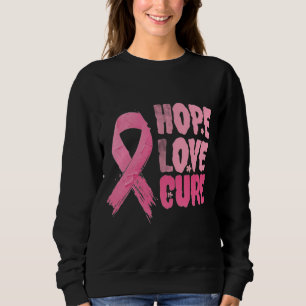 Brustkrebs-Bewusstseinsbekleidung Sweatshirt