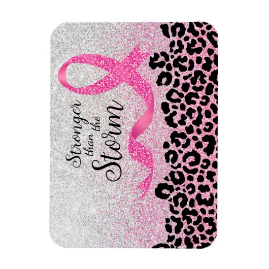 Brustkrebs-Bewusstseinsbildung Magnet (Vertikal)