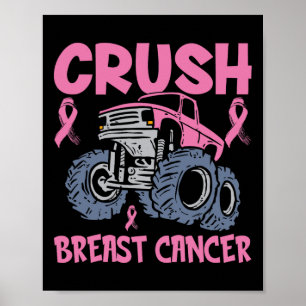 Brustkrebs-Bewusstseinsbildung Pink Frauen Männer Poster