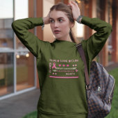 Brustkrebs-Bewusstseinsmonat Sweatshirt