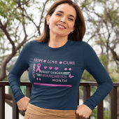 Brustkrebs-Bewusstseinsmonat T-Shirt