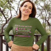 Brustkrebs-Bewusstseinsmonat T-Shirt