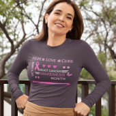 Brustkrebs-Bewusstseinsmonat T-Shirt