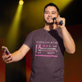 Brustkrebs-Bewusstseinsmonat T-Shirt
