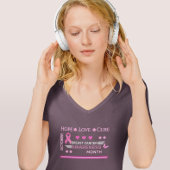 Brustkrebs-Bewusstseinsmonat T-Shirt