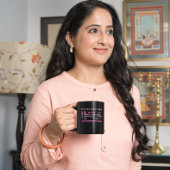 Brustkrebs-Bewusstseinsmonat Zweifarbige Tasse