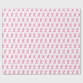 Brustkrebs-Bewusstseinsmuster Geschenkpapier (Flach)