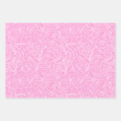 Brustkrebs-Bewusstseinsmuster Geschenkpapier Set (Vorderseite 2)