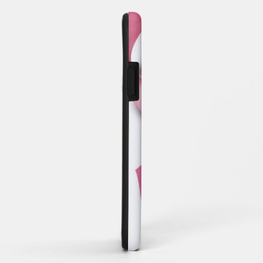 Brustkrebs-Bewusstseinsplatte Case-Mate iPhone Hülle (Hinten/Rechts)