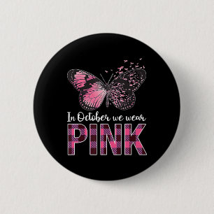 Brustkrebs-Bewusstseinsstörung - Im Oktober Button