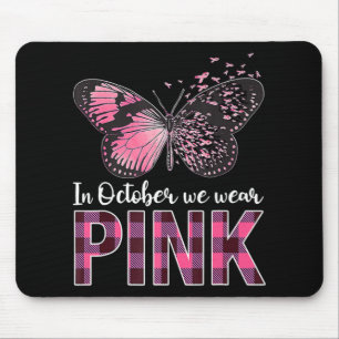 Brustkrebs-Bewusstseinsstörung - Im Oktober Mousepad