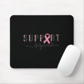 Brustkrebs-Bewusstseinsstufe Rosa Schleife Mousepad (Mit Mouse)