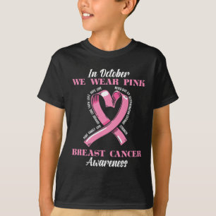 Brustkrebs-Bewusstseinsüberleben Rosa Ribbon Warri T-Shirt