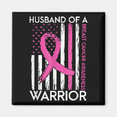 Brustkrebs-Bewusstseinsunterhalt eines Brustkrebse Magnet (Vorne)