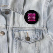 Brustkrebs-Bewusstseinswarrior Rosa Band rosa rosa Button (Beispiel)