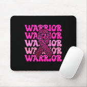 Brustkrebs-Bewusstseinswarrior Rosa Band rosa rosa Mousepad (Mit Mouse)