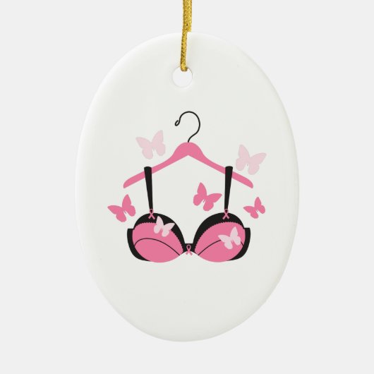 Brustkrebs-BH Keramikornament (Vorne)