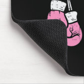 Brustkrebs-Boxen loben ihren Kampf gegen meine Kam Mousepad (Ecke)