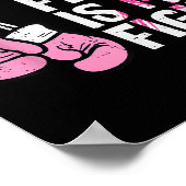 Brustkrebs-Boxen loben ihren Kampf gegen meine Kam Poster (Ecke)