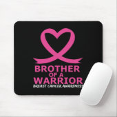 Brustkrebs Bruderschaft eines kriegerischen rosa H Mousepad (Mit Mouse)