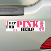 Brustkrebs bumber Aufkleber Autoaufkleber (Auf Auto)