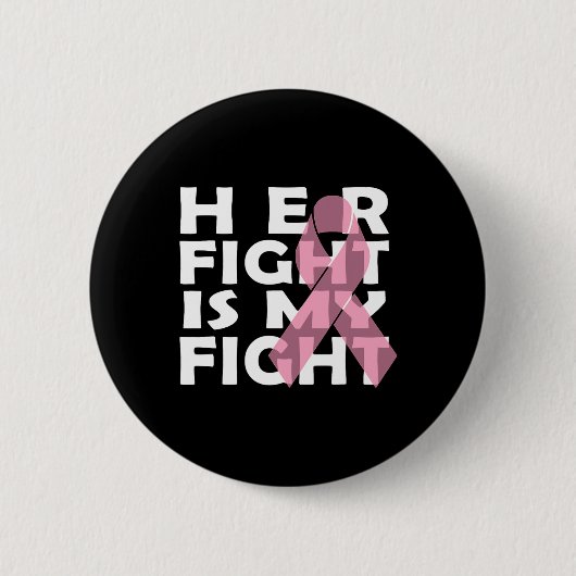 Brustkrebs Button (Vorderseite)