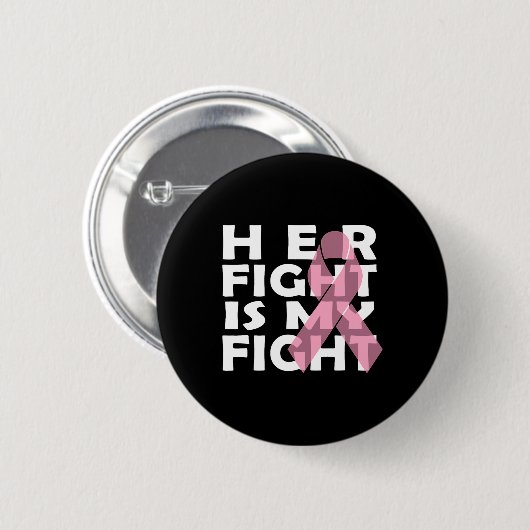 Brustkrebs Button (Vorne & Hinten)