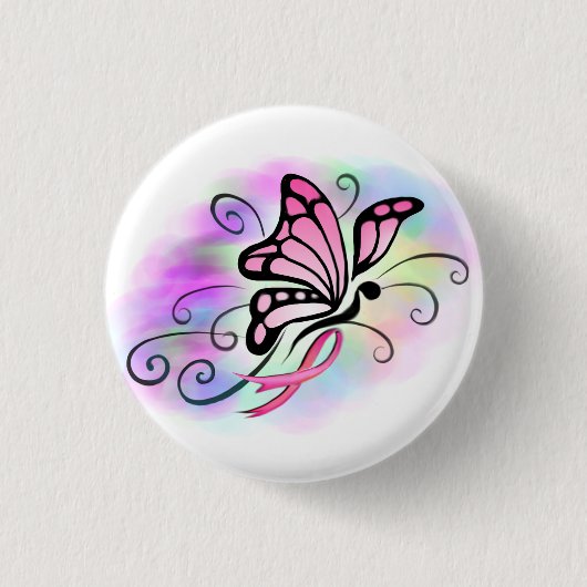 Brustkrebs Button (Vorderseite)