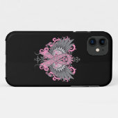 Brustkrebs Coole Wings Case-Mate iPhone Hülle (Rückseite (Horizontal))