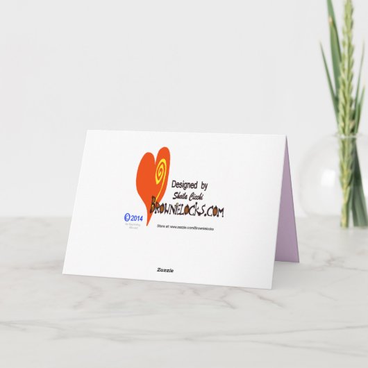 Brustkrebs, der rosa Band-Engels-Karte betet Karte (Rückseite)