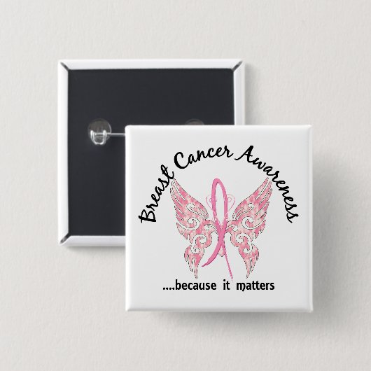 Brustkrebs des button (Vorne & Hinten)