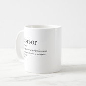 Brustkrebs des Kriegers, Geschenk des Krebskampfs  Kaffeetasse (Vorderseite Links)