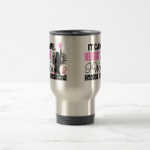 Brustkrebs des Überlebend-22 Reisebecher (Mittel)