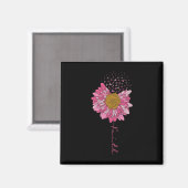 Brustkrebs-Design für einen Unterstützer oder Über Magnet (Vorderseite/Rückseite)